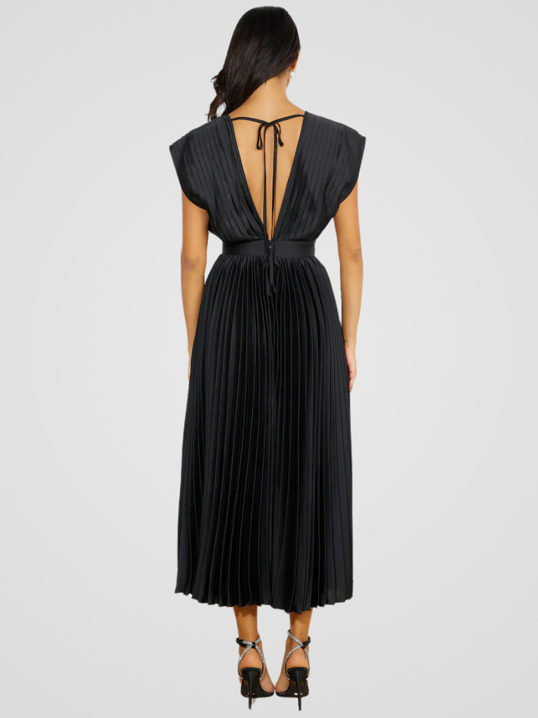 Amaya™ | Robe Midi Plissée