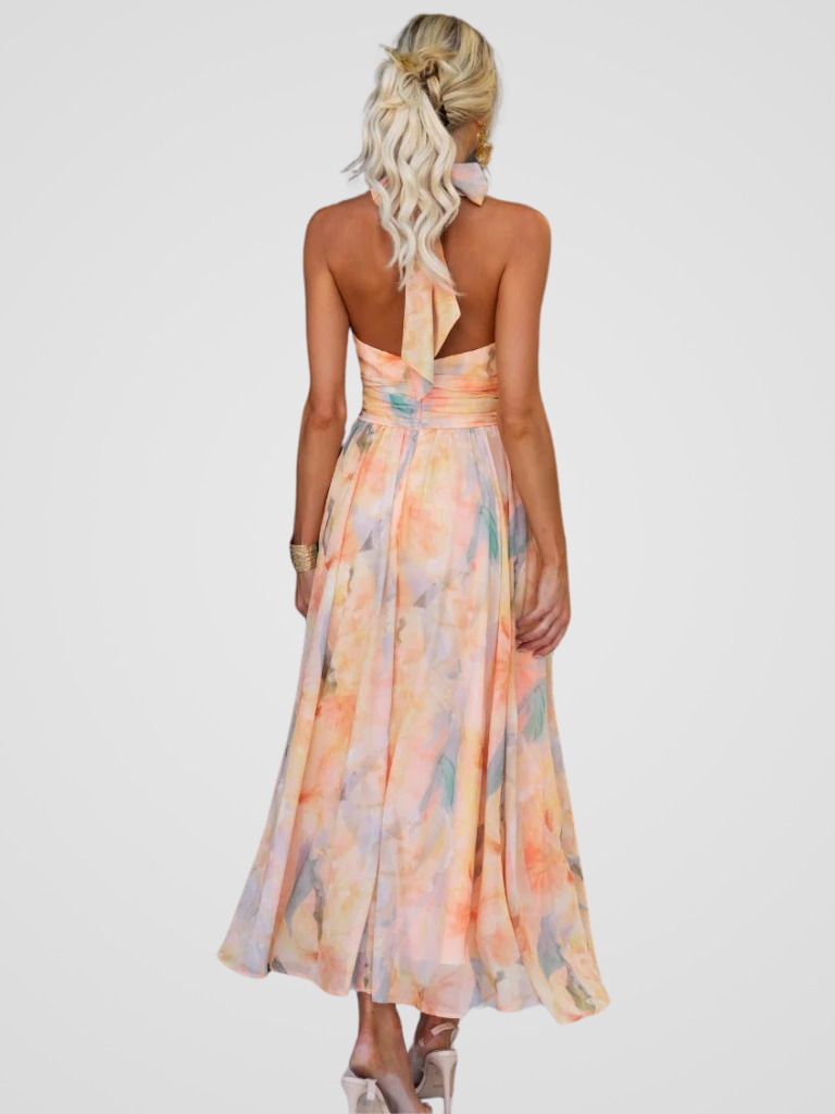 Éclat Pêche | Robe d’Été