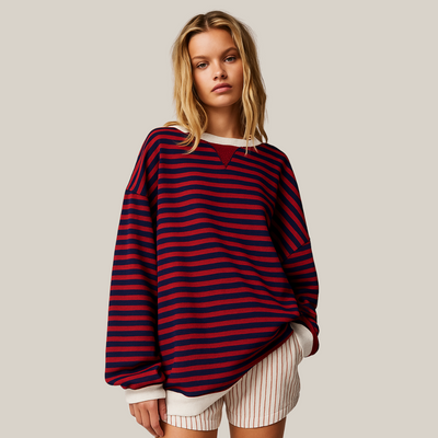 Sweat Rayé | Coton Doux | Esprit Marin
