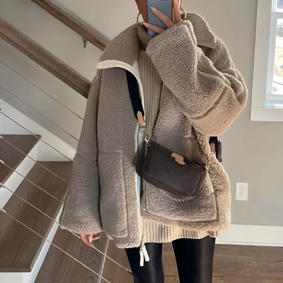 ELSA - Veste en Teddyfleece