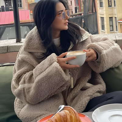 ELSA - Veste en Teddyfleece