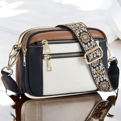 Camilla | Sac à bandoulière en cuir finement travaillé