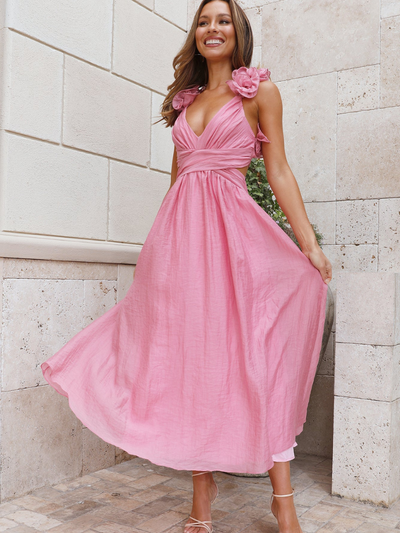 Juliette™ | Robe midi à volants