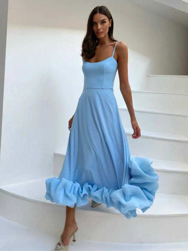 Liora™ | Robe Volants Fluide