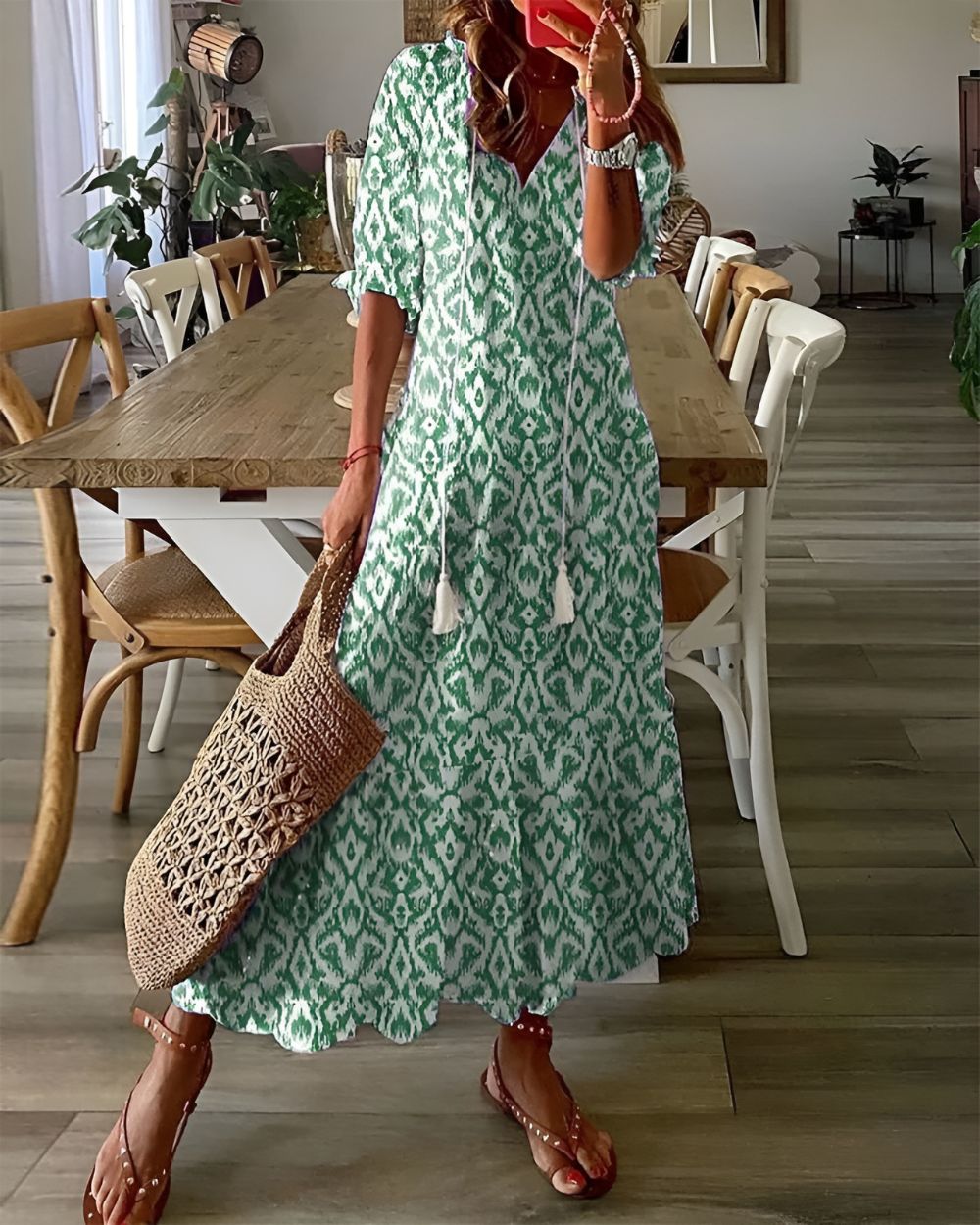 Celina™ | Robe Täckande Boho Mage