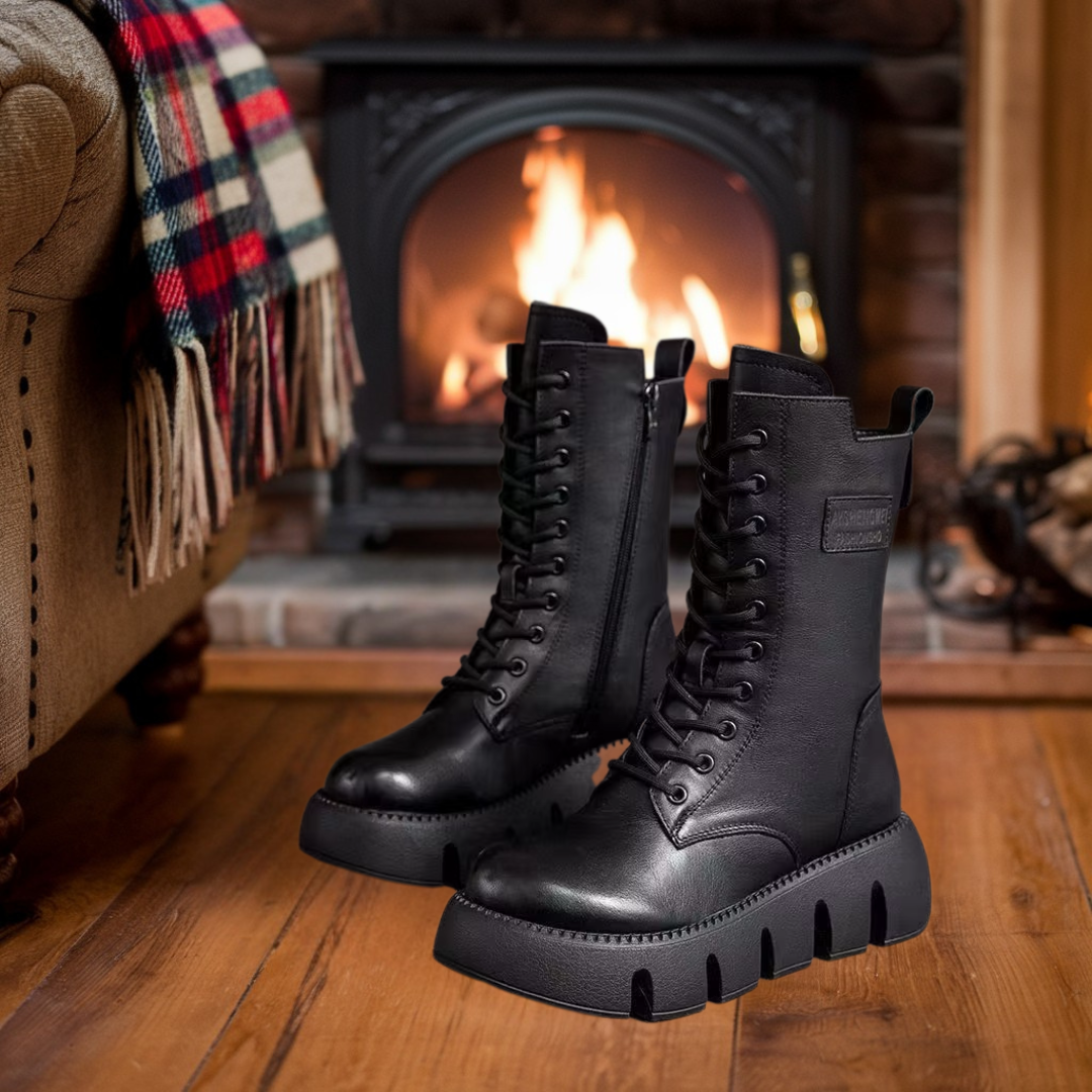 Orthopaedic Leather Boots