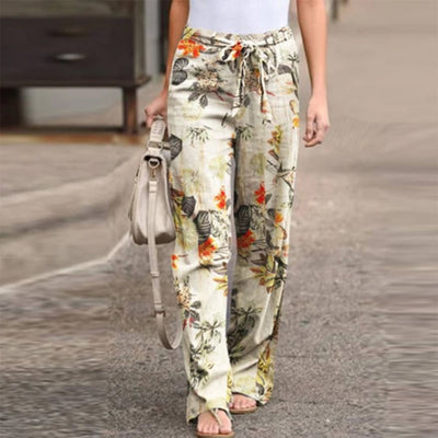 Daphné | Pantalon fleurie pour femme | Chic