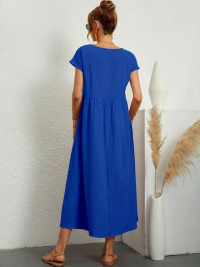 Héloïse™ | Robe d'Été Fluide et Élégante