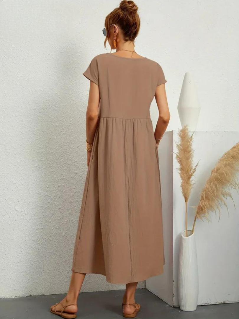 Héloïse™ | Robe d'Été Fluide et Élégante