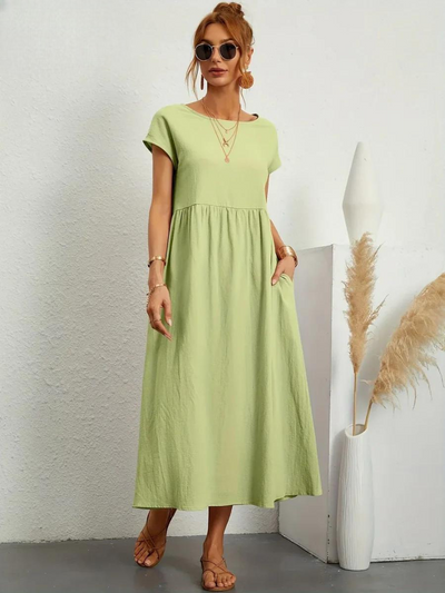 Héloïse™ | Robe d'Été Fluide et Élégante