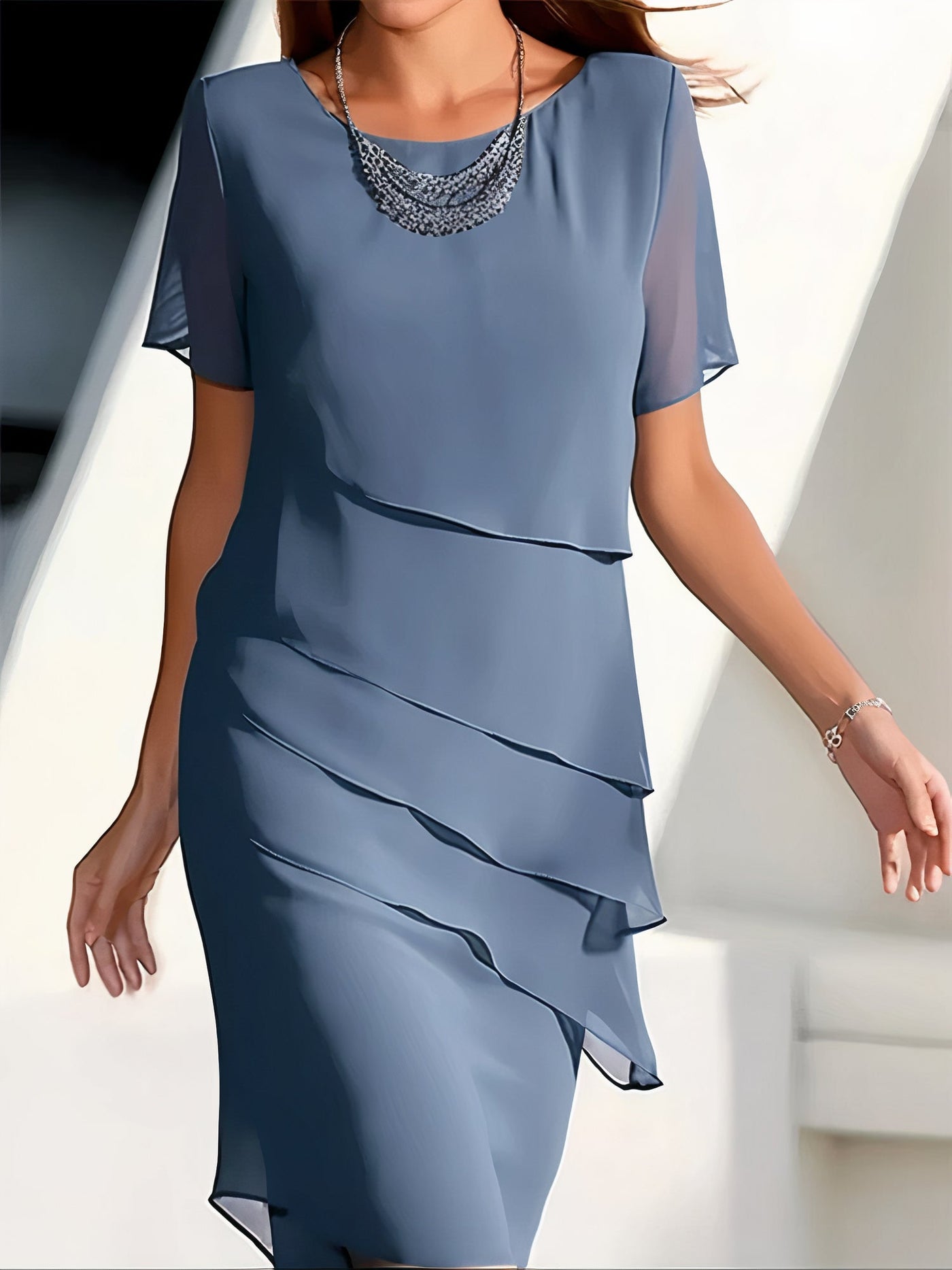 Lina | Robe Elégant et confortable pour femme | Mini