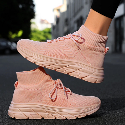 JYLLINA - Chaussures Élastiques et Aérées en Forme de Chaussettes pour Femmes