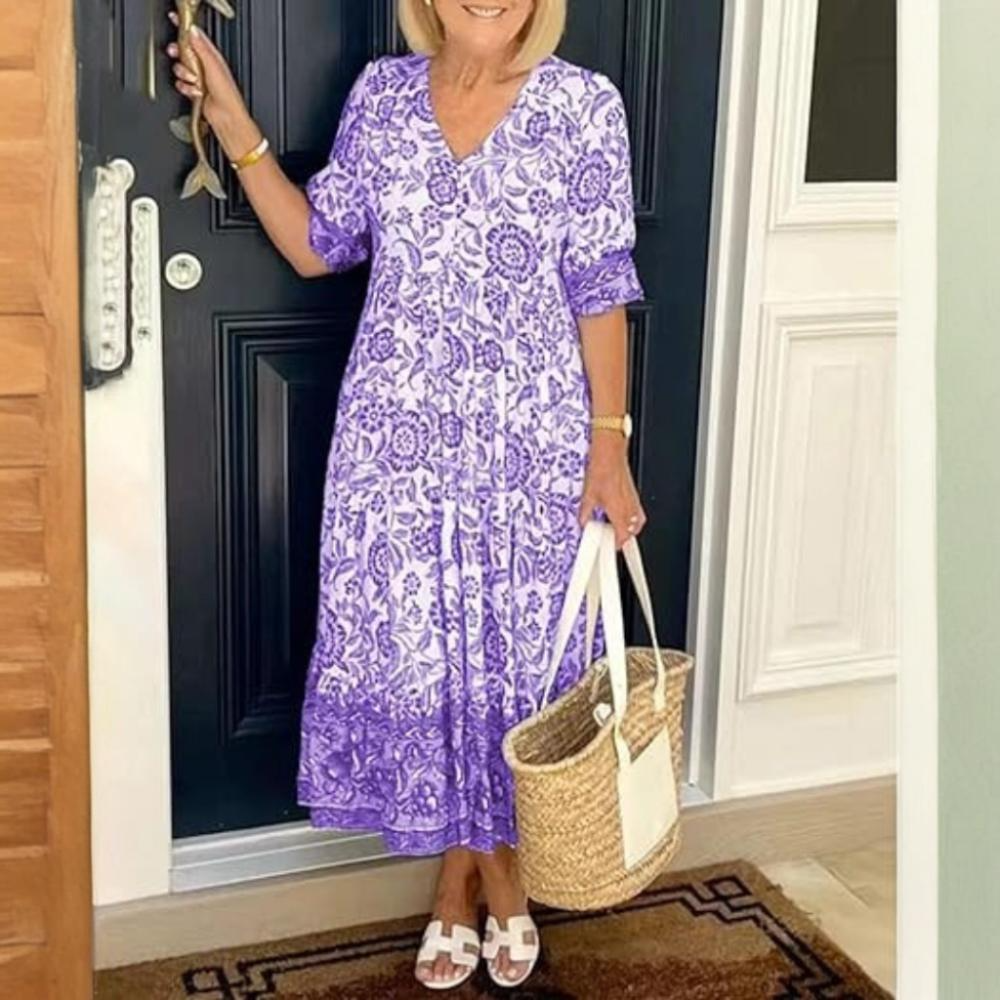 Morgane™ | Robe Élégante et Confort d’Été