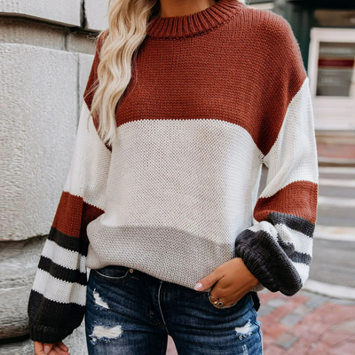 SHARON - Pull Décontracté Ample pour Femmes