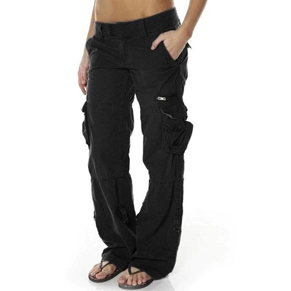 Paloma - Pantalon cargo avec poches pour femmes