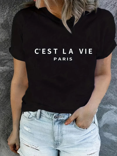 C'est La Vie Paris T-Shirt