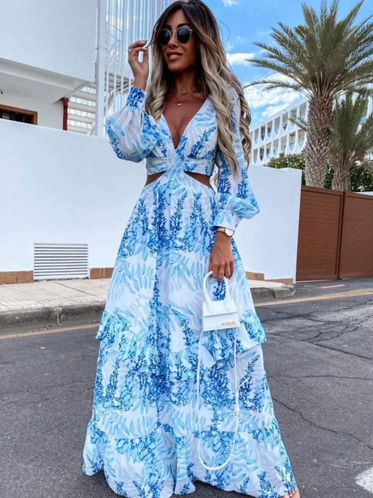 Paris - Robe d'été longue et élégante