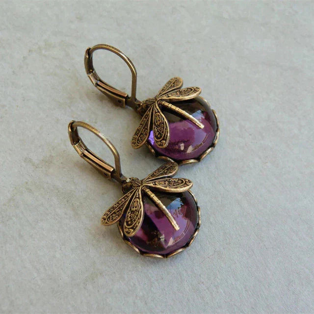 Solène™ | Boucles d’oreilles or vieilli