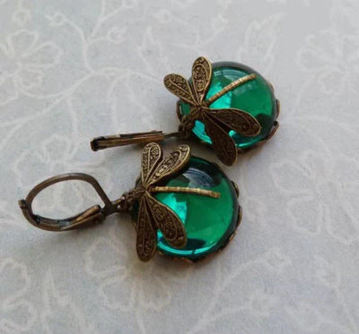 Solène™ | Boucles d’oreilles or vieilli