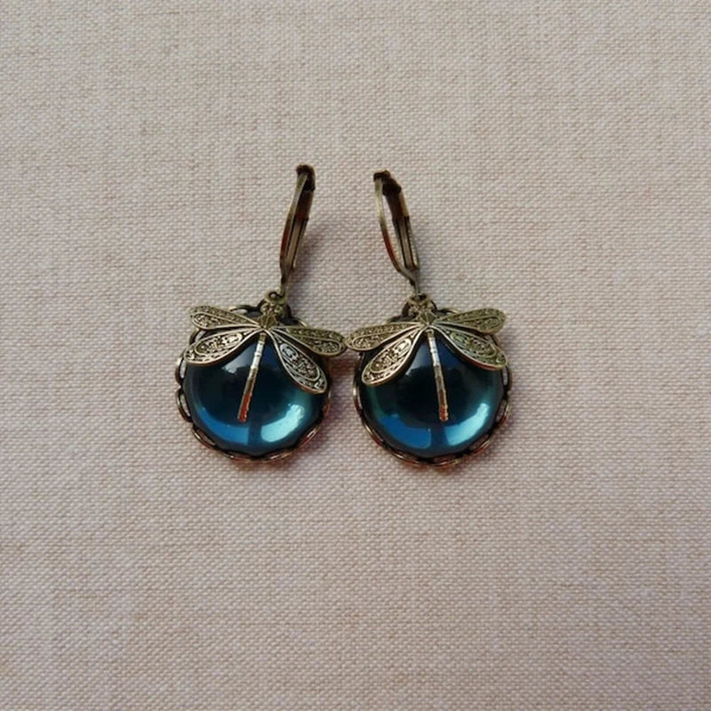 Solène™ | Boucles d’oreilles or vieilli