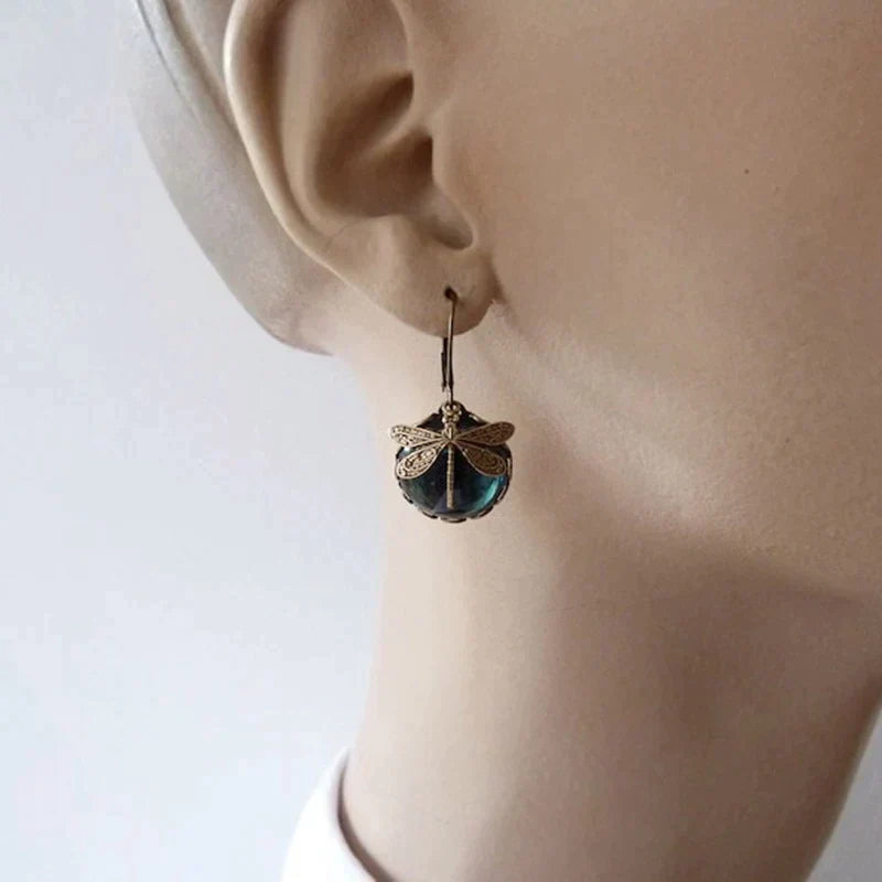 Solène™ | Boucles d’oreilles or vieilli