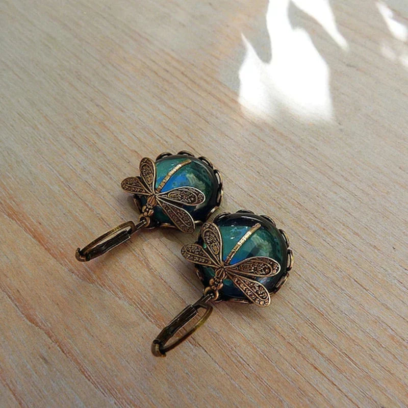 Solène™ | Boucles d’oreilles or vieilli