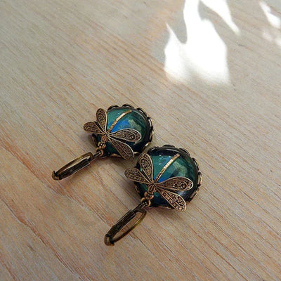 Solène™ | Boucles d’oreilles or vieilli
