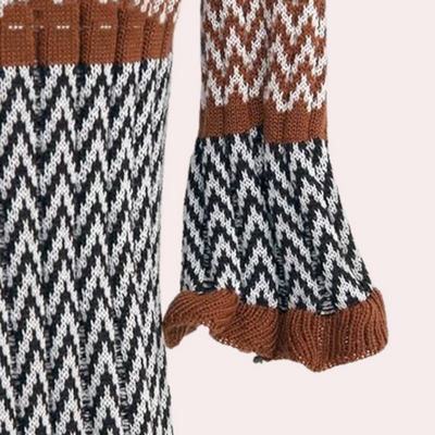 ARIA - Robe en Tricot Chaleureuse pour Femmes