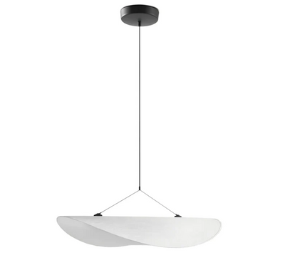 Lumière - Plafonnier Fait Main en Soie - Éclairage Élégant et Unique