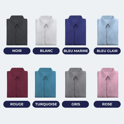 Riviera Paris™ | Chemise Infroissable à Coupe Ajustée