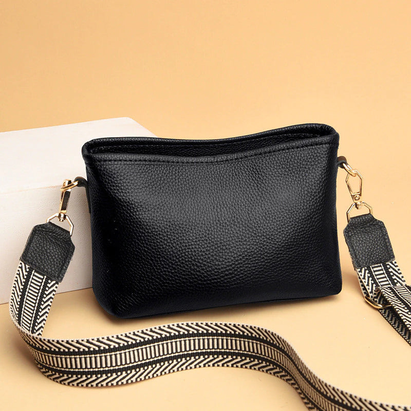 Petit sac à bandoulière pour femmes avec large sangle pour guitare