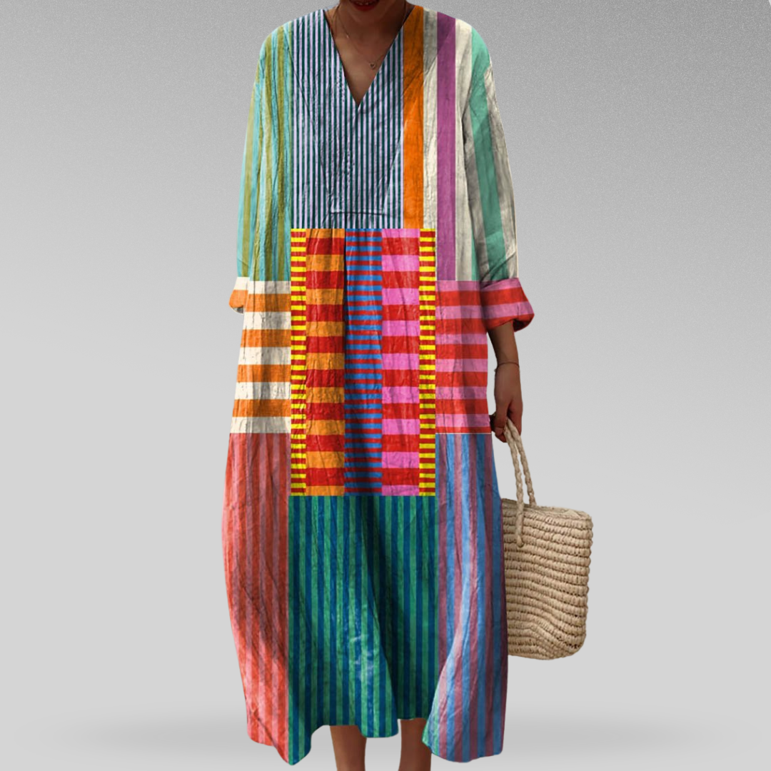 Mira™ | Robe Longue Colorée
