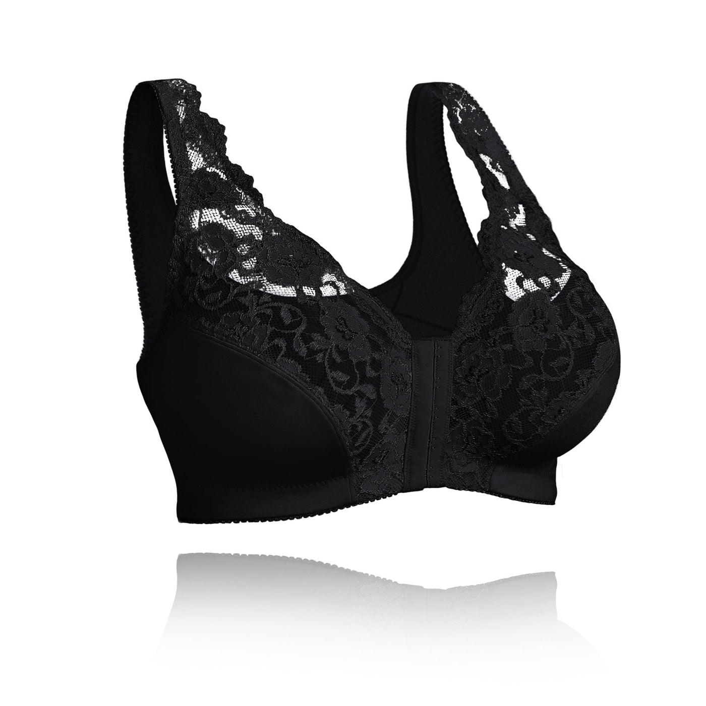Soutien-gorge femme – Maintien doux – Fermeture frontale – Coupe couvrante – Tissu respirant