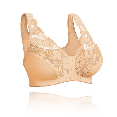 Soutien-gorge femme – Maintien doux – Fermeture frontale – Coupe couvrante – Tissu respirant