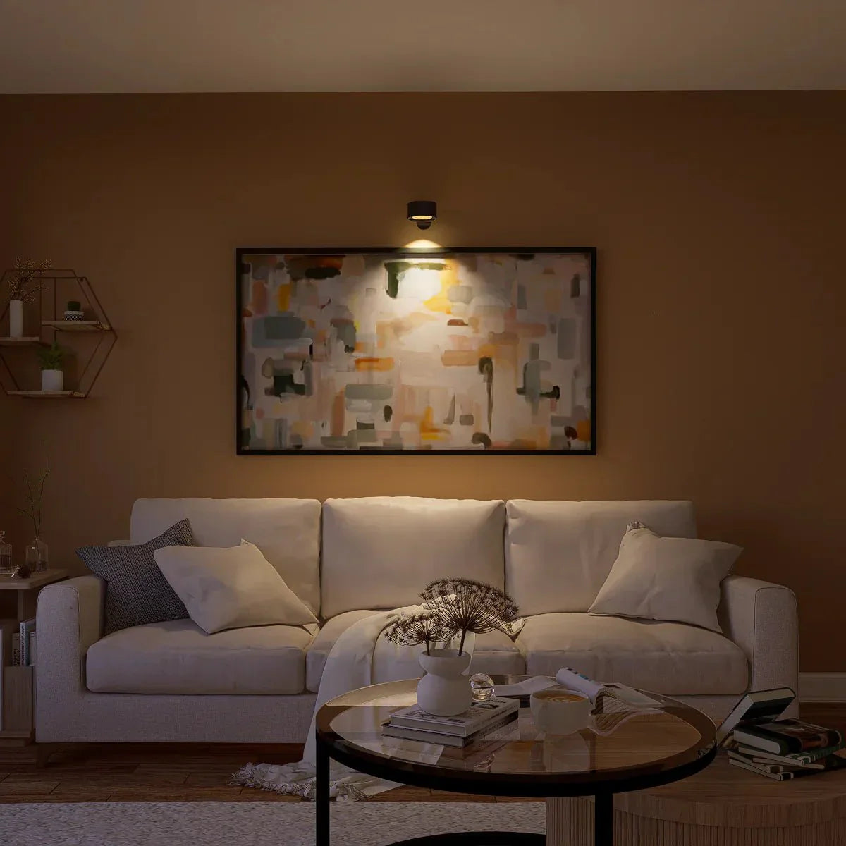 Easystick Lampe murale magnétique et sans fil - Lampe LED collante et rechargeable