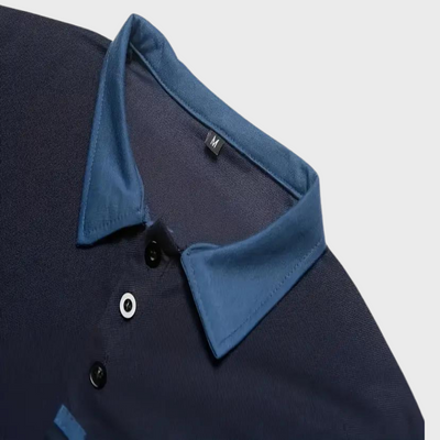 Olivier | Polo Coupe Étroite Pour Hommes | Manche Courte