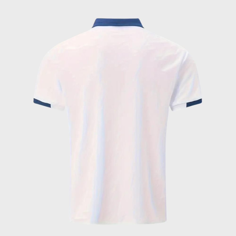 Olivier | Polo Coupe Étroite Pour Hommes | Manche Courte