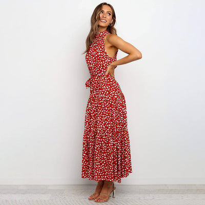 Aurélie | Robe Élégant Dos Nu Pour Femme | Midi