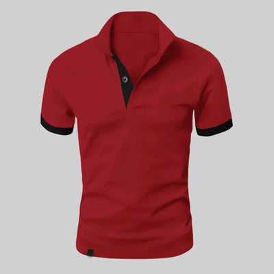 Javier | Polo Simple Pour Hommes | Manche Courte