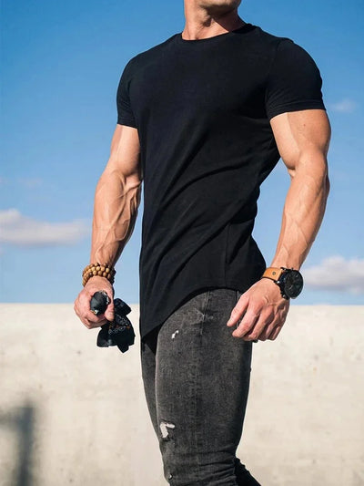 Rey | T-shirt athlétique sculptant pour hommes