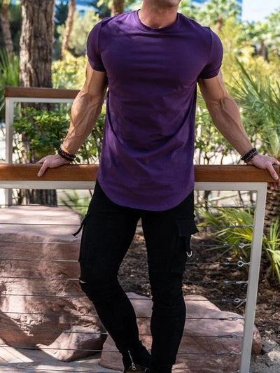 Rey | T-shirt athlétique sculptant pour hommes