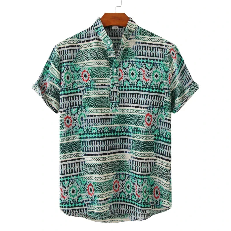 Rick | Blouse élégante oversize pour hommes