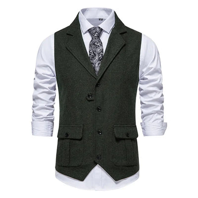 Rive | Élégant Gilet Formelle pour Hommes