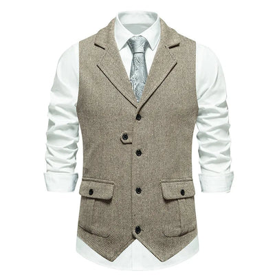 Rive | Élégant Gilet Formelle pour Hommes