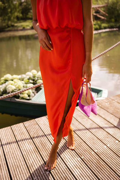 Isla™ | Robe Midi Sans Manches