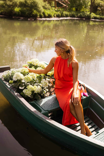 Isla™ | Robe Midi Sans Manches