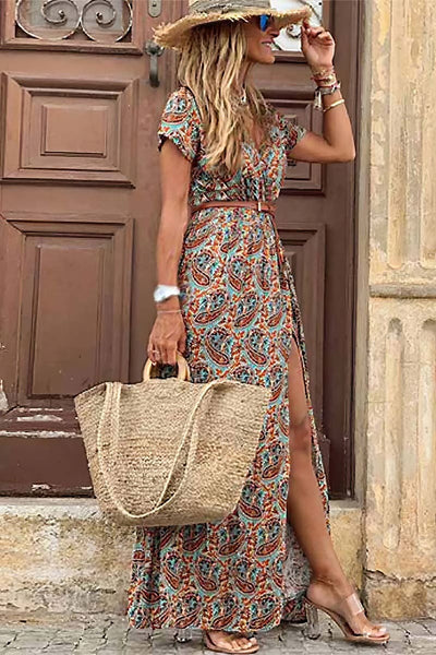 Robe Bohème Fleurie