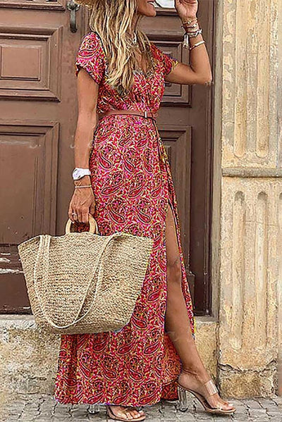 Robe Bohème Fleurie