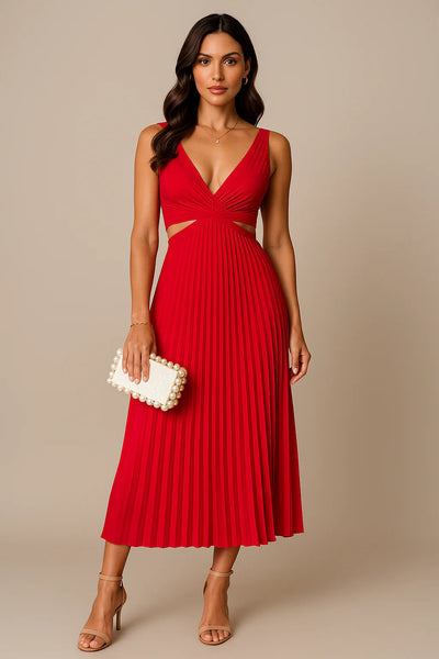 Femme Chic Midi Robe d’été – Rae