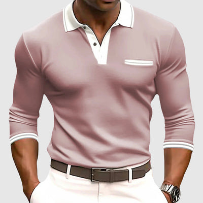 Lenoir™ - Chemise avec des détails contrastés élégants